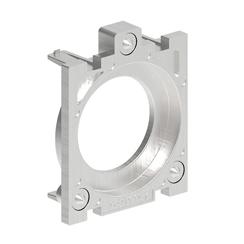 Lovato LPFXAU00, Mounting Adapter for Ø30mm Platinum Series Flat Metal Actuator Fixing