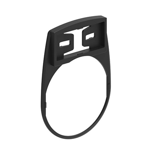 Lovato LPFXAU100, Black Label Holder for Blank or Engraved Plastic LPXAU109 and LPXAU203 Labels, For Ø30mm Flat Metal Actuators, 5 Packs