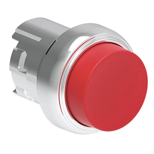 Lovato LPSQ204, Push-Push Button Actuator, Ø22mm Platinum Series Metal, Push ON-Push OFF, Extended, Red