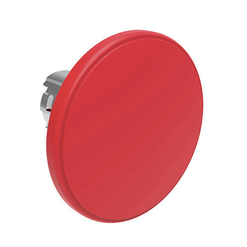 Lovato LPSB6164, Mushroom Head Pushbutton Actuator, Ø22mm Platinum Series Metal, Spring Return, Ø60mm Head Diameter, Red