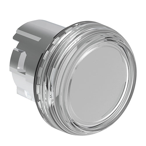 Lovato LPSL7, Pilot Light Head without Mounting Adapter, Ø22mm Platinum Series Metal, Transparent