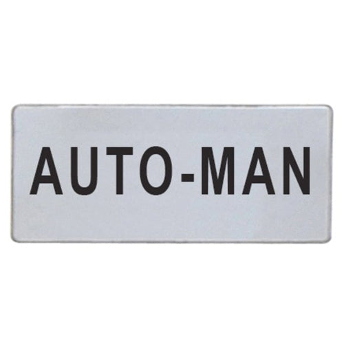 Lovato LPXAGB212, Label with "AUTO-MAN" Text, For Selector Switches, 2 Packs