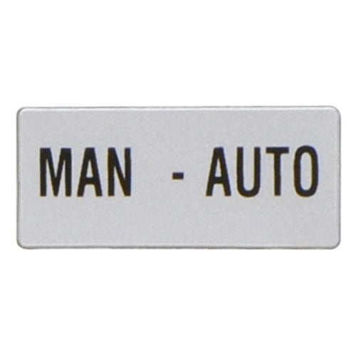 Lovato LPXAGB213, Label with "MAN-AUTO" Text, For Selector Switches, 2 Packs