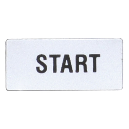 Lovato LPXAGB220, Label with "START" Text, For General Use, 2 Packs