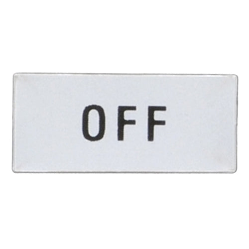 Lovato LPXAGB226, Label with "OFF" Text, For General Use, 2 Packs
