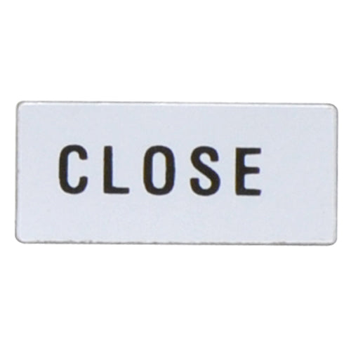 Lovato LPXAGB230, Label with "CLOSE" Text, For General Use, 2 Packs
