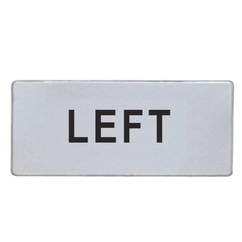 Lovato LPXAGB237, Label with "LEFT" Text, For General Use, 2 Packs