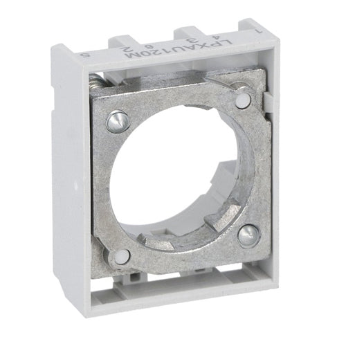 Lovato LPXAU120M, Mounting Adapters for Metal Ø22mm Platinum Series