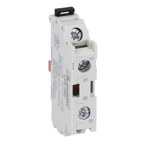 Lovato LPXC02, Double Contact Element with Screw Termination, For Platinum Series, 2NC