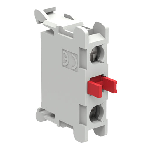 Lovato LPXCB01, Contact Elements, Base Mount on LPZP... Control Stations with Screw Terminals, NC, For Ø22mm Platinum Series