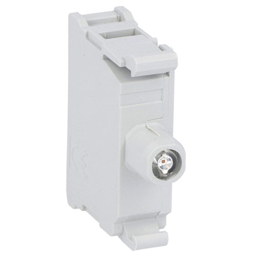 Lovato LPXLPM6, LED Element for Ø22mm Platinum Series, Total Protection, Steady Light with Screw Terminals, Without Mounting Adapter, 185...265VAC, Blue