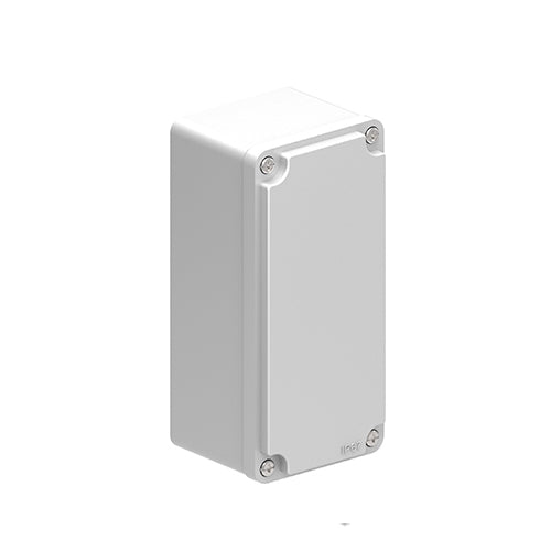 Lovato LPZM3E8, Metal Enclosure, 80X170X73mm(3.15x6.69x2.87in), Grey Cover