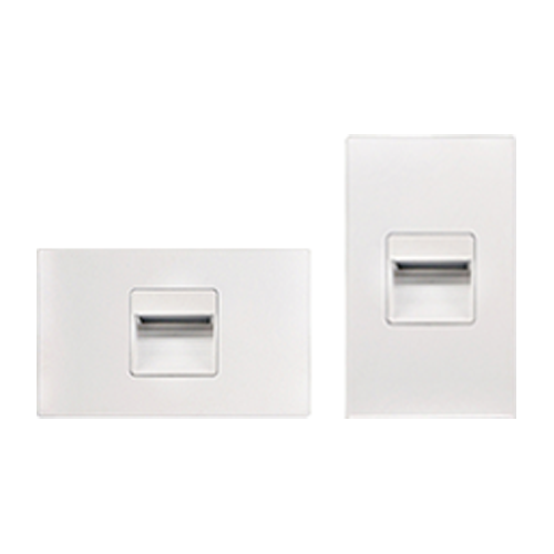 Lotus LSD09-5CCT-24V-WH, Mini Die-Cast LED Step Light, 2.5W, 24VAC, 5CCT, 80-100 Lumens, White Trim, CRI 90+