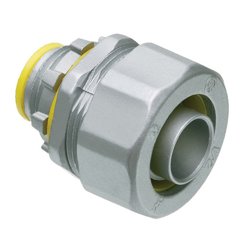 Arlington LT75A, 3/4" Straight Liquid-Tight Conduit Connector with Insulated Throat, Zinc Die-Cast