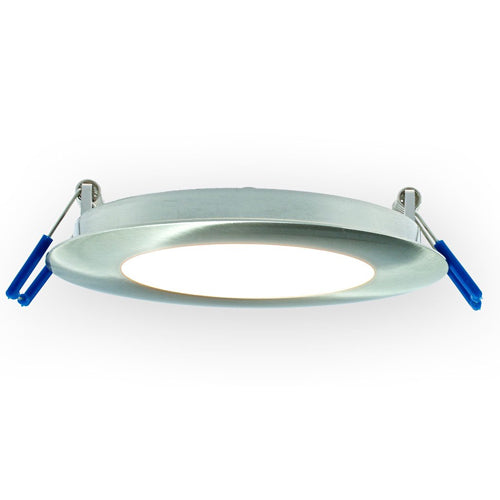 Lotus LY6RCS/30K/BN, 6" LED Round Original Super Thin Recessed, 12W, 120VAC, 3000K Soft White, 700 Lumens, Dimmable, Brushed Nickel Trim Finish