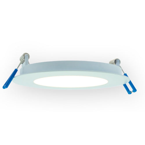 Lotus LY6RCS/41K/WH, 6" LED Round Original Super Thin Recessed, 12W, 120VAC, 4100K Cool White, 800 Lumens, Dimmable, White Trim Finish