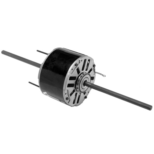 Rotom M1-R52102, 5.5'' Diameter Air Conditioning Motor, PSC Type, Sleeve Bearing, 1/3 HP, 208/230 Volts, 2.6 Amps, 5MFD/370V Capacitor, CCW Rotation, 3/1075 Spd/RPM, 7.8''×1/2''×8.3'' Shaft