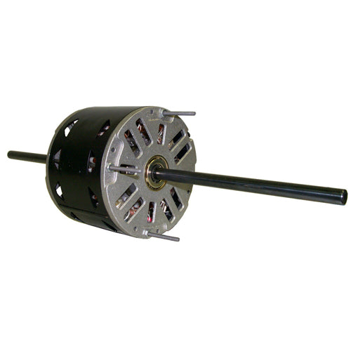 Rotom M1-R52107, 5.5'' Diameter Air Conditioning Motor, PSC Type, Sleeve Bearing, 1/2 HP, 208/230 Volts, 3.4 Amps, 7.5MFD/370V Capacitor, CCW Rotation, 3/1075 Spd/RPM, 7.7''×1/2''×6.2'' Shaft