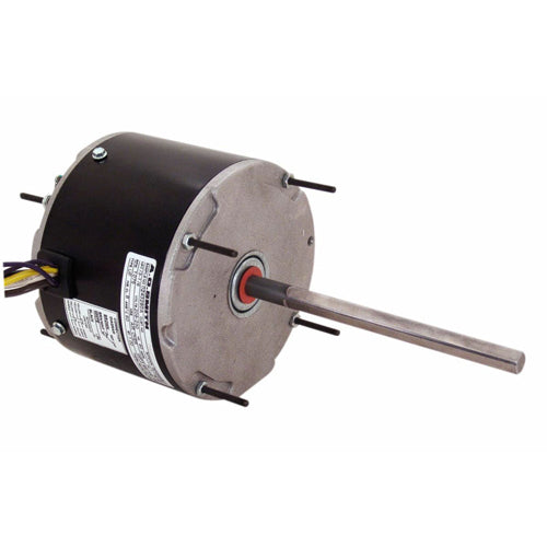 Rotom M2-R22438, 5.5'' Condenser Fan Replacement Motor, 70°C Ambient, Class F Insulation, Ball Bearing, 1/2-1/5 HP, 460 Volts, 1.5 Amps, 10MFD/370V Capacitor, 1/1075 Spd/RPM, Reversible Rotation