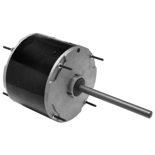 Rotom M2-R22470, 5.5'' Condenser Fan Motor, PSC Type, Ball Bearing, 208/230 Volts, 1/8 HP, 0.9 Amps, 1/825 Spd/RPM, Reversible Rotation, 5MFD Capacitor, 6''×1/2'' Shaft