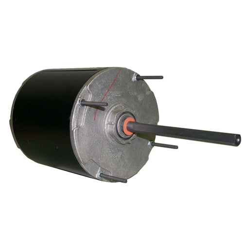 Rotom M2-R32400, 5.5'' Condenser Fan Motor, PSC Type, Ball Bearing, 1/2 HP, 460 Volts, 1.8 Amps, 1/1075 Spd/RPM, Reversible Rotation, 10MFD Capacitor, 6''×1/2'' Shaft
