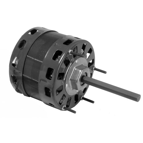 Rotom M4-R2395, 5'' Direct Drive Motor, PSC Type, Sleeve Bearing, 1/4 HP, 115 Volts, 3.1 Amps, 3/1075 Spd/RPM, Reversible Rotation, 5MFD Capacitor, 3.1''×1/2'' Shaft