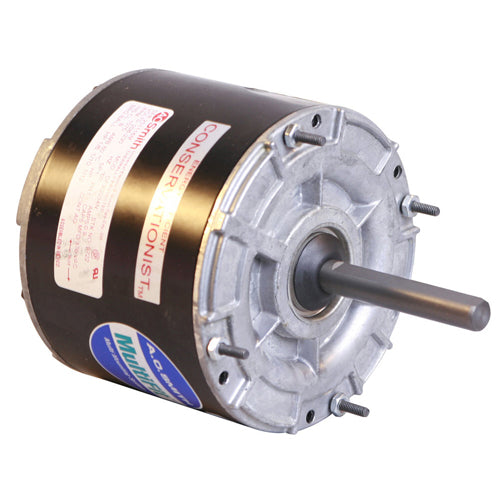 Rotom M4-R2722, 5'' Condenser Fan Replacement Motor, PSC Type, Ball Bearing, 1/8,1/10,1/12 HP, 208/230 Volts, 0.9/0.6/0.5 Amps, 1075/1135/1155 RPM, Reversible Rotation, 1/2''x3'' Shaft