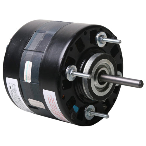 Rotom M4-R2942, 5'' Diameter 21/29 Frame Replacement Motor, Shaded Pole, Sleeve Bearing, 1/10 HP, 115/208/230 Volts, 4 Amps, 1/1550 Spd/RPM, CCW Rotation, 2.3''×3/8'' Shaft