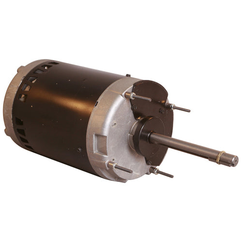 Rotom M5-S1456, 6.5" Condenser Fan Motor, Ball Bearing, Single Phase, 1-1/2 HP, 460/200-230 Volts, 3.3/6.6 Amps, 25MFD Capacitor, 1/1075 Spd/RPM, Reversible Rotation, 6''×5/8'' (Keyed & Flat) Shaft