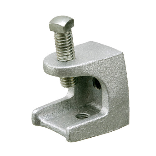 Arlington MBC25, 1" Malleable Iron Beam Clamp, 125lbs Static Load Rating, 1/4-20 Threaded Rod Size, 25 Packs