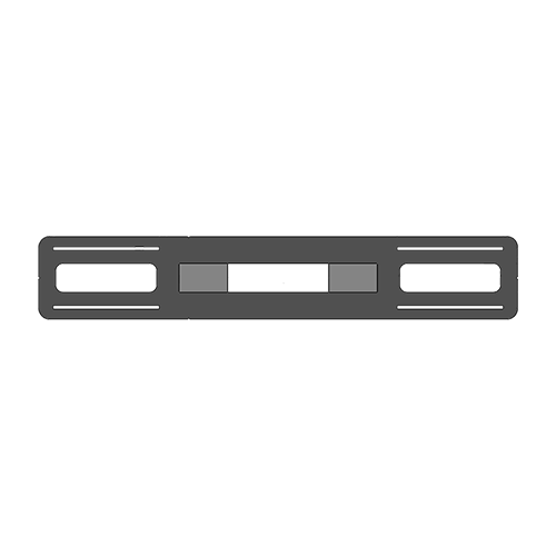 Lotus MP-5-10-LIN, Mounting Plate for Linear 5 & 10 Head 26" Flat, 5 Pieces