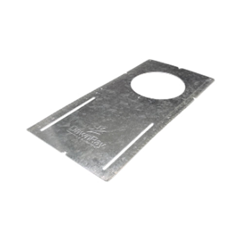 DawnRay MP01-4, 4" Mounting Plate (No Lip), Suit for 4″ Retrofit Housings and 4″ Slim Panels