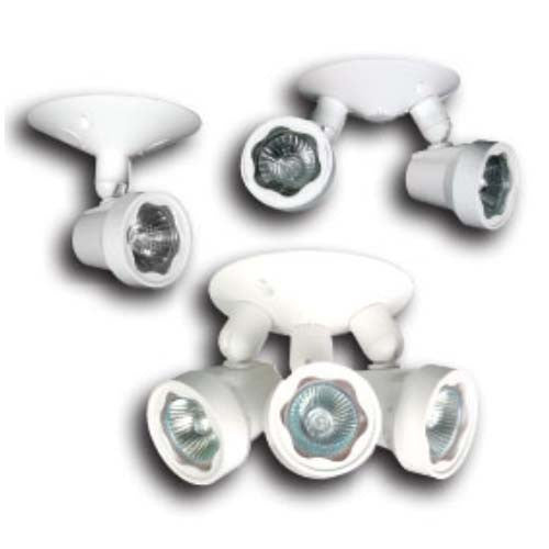 ABB Lumacell MQM1LD1, Single Remote Head, 6VDC 4W MR16 LED White Thermoplastic