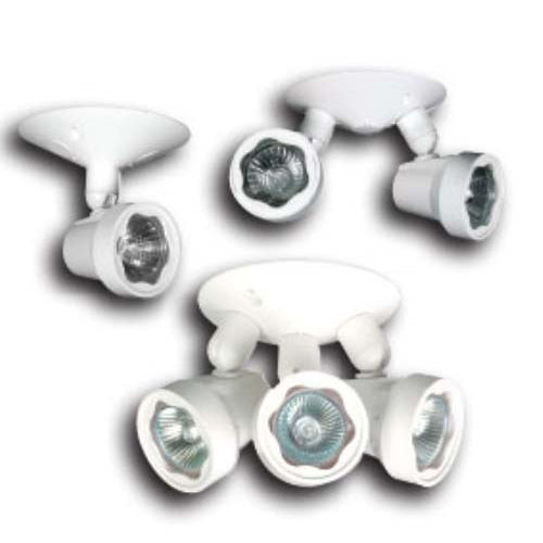 ABB Lumacell MQM3LD1, Triple Remote Head,  (3) x 4W 6VDC MR16 LED White Thermoplastic