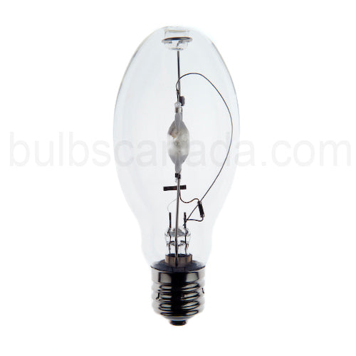Plusrite MS200/ED28/PS/BU/4K, 200 Watt Pulse Start Metal Halide Lamp, Mogul Base, 4200K, 21000 Lumens, ED28, Base Up
