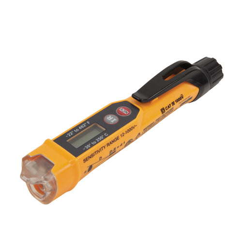 Klein Tools NCVT-4IR, Non-Contact Voltage Tester Pen with Infrared Thermometer, 12 to 1000V AC
