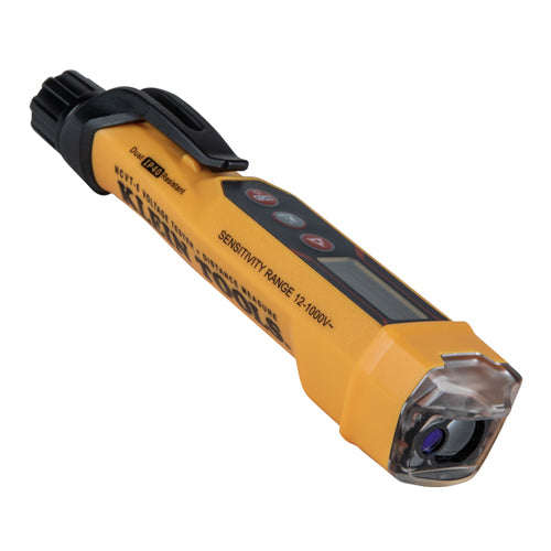 Klein Tools NCVT-6,Non-Contact Voltage Tester Pen with Laser Distance Meter, 12 to 1000V AC