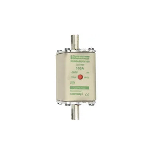 Mersen NH00AM50V160, DIN NH Standard fuse-link aM, Size NH00, 500VAC, 160A, live tags Double indicator
