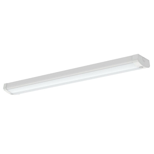 Philips NWL43050L8SCT-UN3-DIM, 4' NWL LED Wraparound, 26/35/44W, 3500/4000/5000K, 3000/4000/5000 Lumens, 80CRI, 120-347V, 0-10V Dimming, Occupancy Sensor Pre-Installed, White Finish