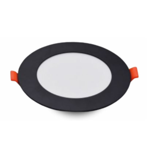 NEXLEDS NX-4NSP-9W-5CCT-B, 4" Slim Panel Downlight, 120VAC, 9W, 700 LM, 2700/3000/3500/4000/5000K Changeable, CRI >90, Black