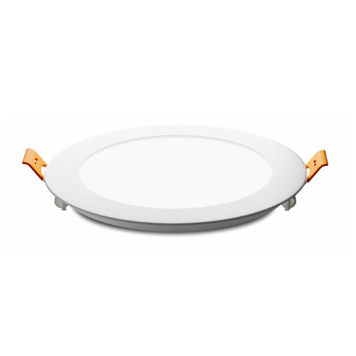 NEXLEDS NX-4NSP-9W-5CCT, 4" Slim Panel Downlight, 120VAC, 9W, 700 LM, 2700/3000/3500/4000/5000K Changeable, CRI >90, White