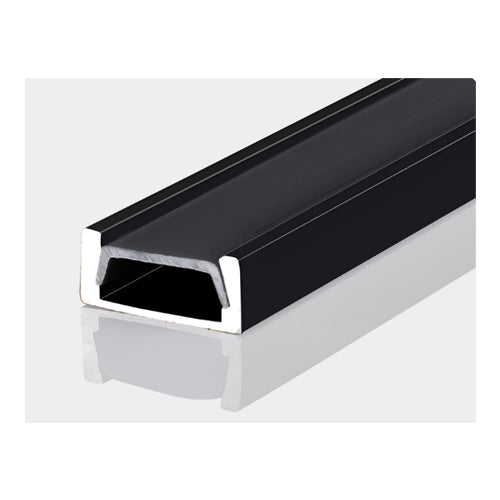 NEXLEDS NX-610RS-B, Surface Mounted LED Aluminum 3000*15.5*6.6mm (Black Finish)