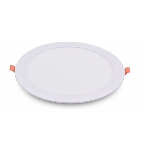 NEXLEDS NX-8ES08-5CCT, 8" Slim Panel Downlight, 120VAC, 18W, 1450 Lumens, 5CCT Changeable, CRI >90, Triac Dimming, White