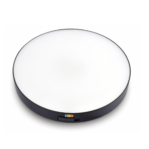 NEXLEDS NX-9SMPLE-18W-5CCT, 9" Trimless Flush Mount Panel, 120VAC, 18W, 1460LM, 5CCT Changeable, CRI >90, 120°  Beam Angle, Triac Dimming, Black