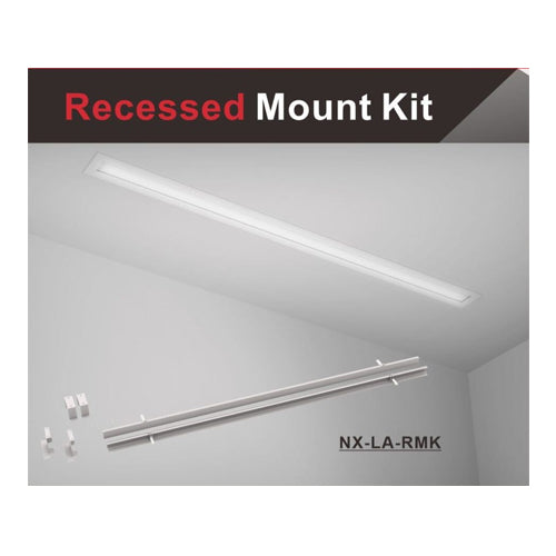 NEXLEDS NX-LA-RMK, Recessed Mounting Kits for Architectural Linear Lights