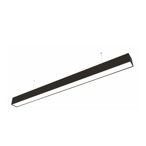 NEXLEDS NX-LAL2F-25W-L-DV-TCP-B, 2FT LED Architectural Strip Light, Wattage and CCT Changeable, 120-347VAC, 25/20/15W, 1725/2300/2875 Lumens, 3000/3500/4000/5000K, Black