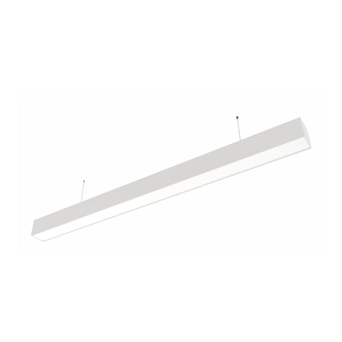 NEXLEDS NX-LAL2F-25W-L-DV-TCP-W, 2FT LED Architectural Strip Light, Wattage and CCT Changeable, 120-347VAC, 25/20/15W, 1725/2300/2875 Lumens, 3000/3500/4000/5000K, White