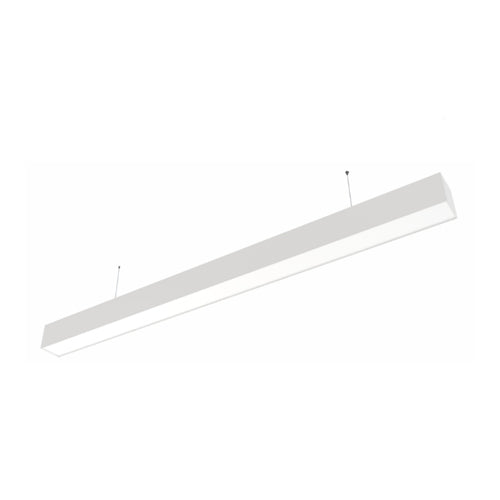 NEXLEDS NX-LAL6F-75W-L-DV-TCP-W, 6FT LED Architectural Strip Light, Wattage and CCT Changeable, 120-347VAC, 45/60/75W, 5175/6900/8050 Lumens, 3000/3500/4000/5000K, White