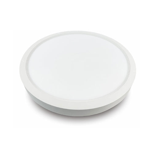 NEXLEDS NX-SMCL1221W-5CCT, 12'' Round Ceiling Panel Light With Night Light, 120VAC, 21W+6W, 1410 LM+480 LM, 5CCT Changeable, 120° Beam Angle, White