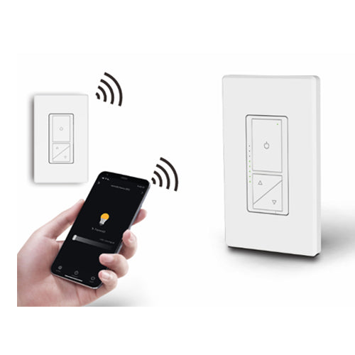 NEXLEDS NX-SSWD-NR, 3-Way Smart Dimmer Switch with Remote Controller, 120V, 60Hz, 60Hz, 600W Max
